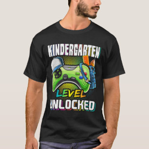 Kindergarten-Stufe freigeschaltetes Videospiel Ck  T-Shirt