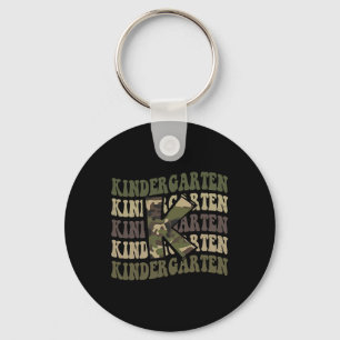Kindergarten-Tarnung Camouflage Junge Lehrer Ck Zu Schlüsselanhänger