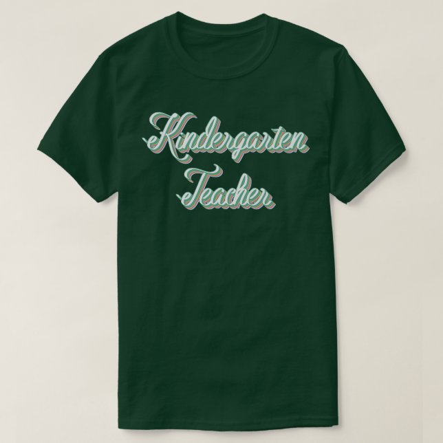 Kindergarten Teacher Premium T-Shirt (Design vorne)