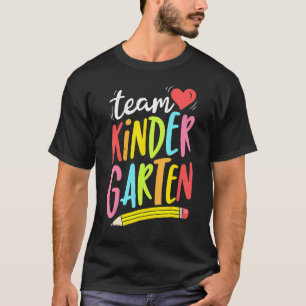 Kindergarten Team Kinder zurück zum Schullehrer Ki T-Shirt