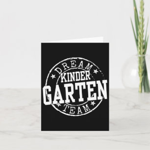Kindergarten Traumteam Kindergarten Geschenke für Karte