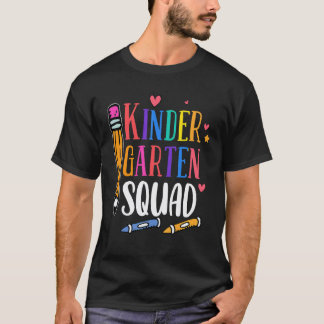 Kindergarten-Truppe Zurück zur Schule Kindergarten T-Shirt