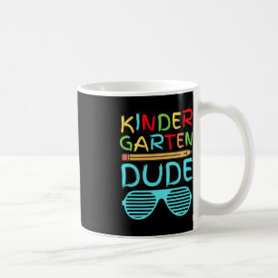 Kindergarten Typ Fun Pencil First Day School Blu Kaffeetasse