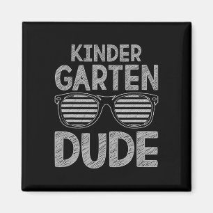 Kindergarten Typ Lehrer Schüler erster Tag zurück Magnet