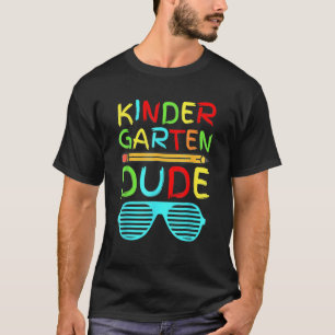 Kindergarten Typ Pencil First Day School Colon T-Shirt