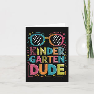 Kindergarten Typ Sonniger erster Tag Zurück zur Sc Karte