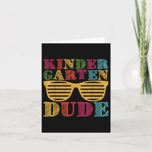 Kindergarten Typ Sonniger erster Tag Zurück zur Sc Karte