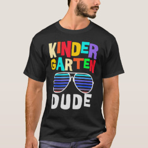 Kindergarten Typ Sonniger erster Tag Zurück zur Sc T-Shirt