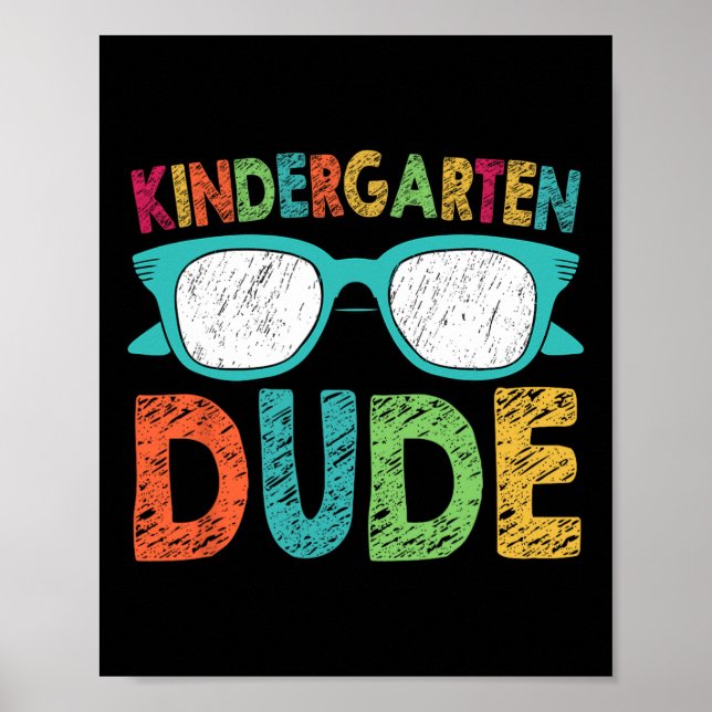 Kindergarten-Typ Zurück zur Schule Kindergarten-Ty Poster (Vorne)
