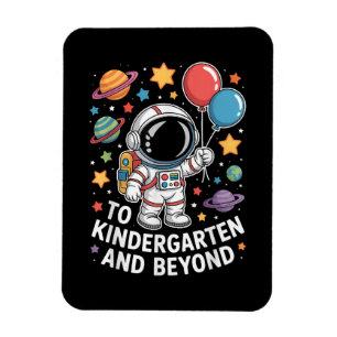 Kindergarten und darüber hinaus Astronaut Weltraum Magnet