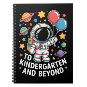 Kindergarten und darüber hinaus Astronaut Weltraum Notizblock
