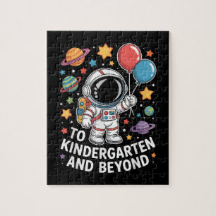 Kindergarten und darüber hinaus Astronaut Weltraum Puzzle