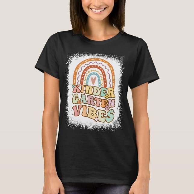 Kindergarten Vibes Shirt, Kindergarten Lehrer T-Shirt (Vorderseite)