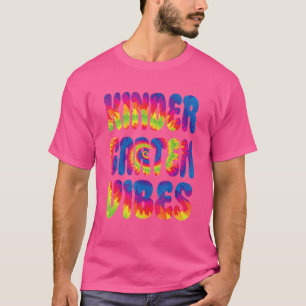 Kindergarten Vibes zurück zum Lehrer für Gefärbte T-Shirt