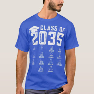 Kindergarten vor dem k-Abschluss Klasse von 2035 W T-Shirt