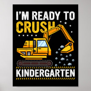 Kindergarten Vorbereitung zum Kinderwagen Kinderga Poster