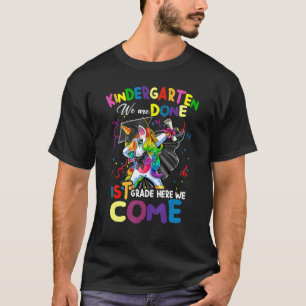 Kindergarten wir sind 1. Klasse hier kommen wir Cu T-Shirt