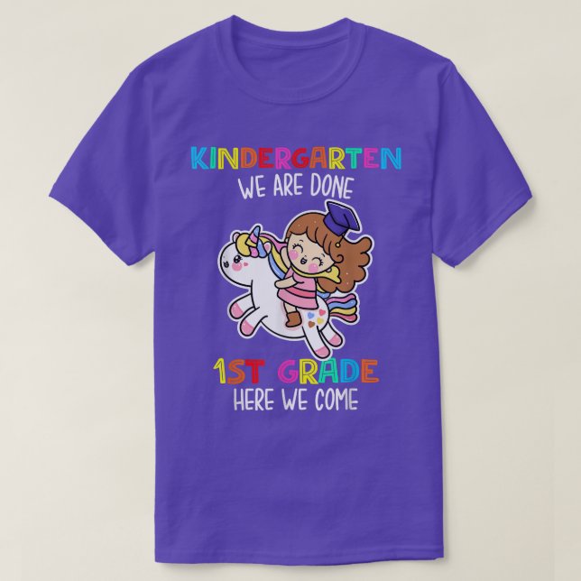 Kindergarten Wir sind gemacht Unicorn Magical Clas T-Shirt (Design vorne)