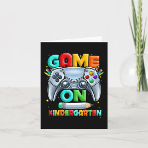 Kindergarten zurück zum Kindergarten Karte