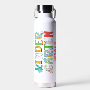 Kindergarten zurück zur Schule Personalisiert Trinkflasche