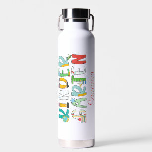 Kindergarten Zurück zur Schule Personalisiertes Dr Trinkflasche