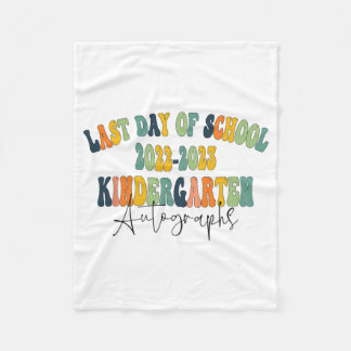 Kindergartenautografien 2023 fleecedecke