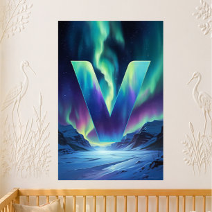 Kindergartenbrief V Name Polarlichtertal Poster