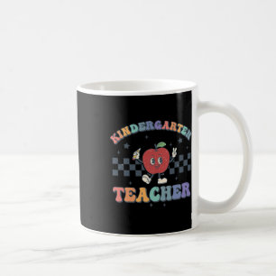 Kindergartener Lehrer Groovy Ck Zur Schule Team Kg Kaffeetasse