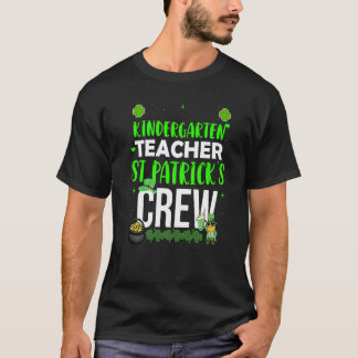 Kindergartener Lehrer St. Patrick Crew Kostüm T-Shirt