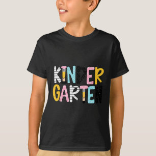 Kindergartenerzieherin Erster Schultag Pastell Re T-Shirt