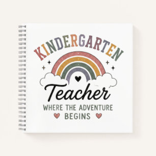 Kindergartenerzieherin - Wo das Abenteuer beginnt Notizbuch