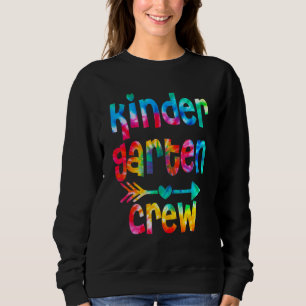 Kindergartenlehrer Kindergarten Erster Schultag de Sweatshirt