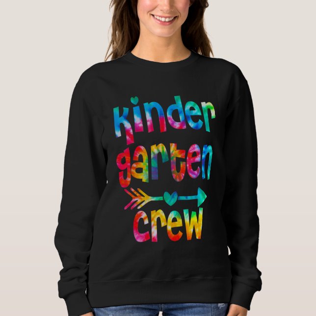 Kindergartenlehrer Kindergarten Erster Schultag de Sweatshirt (Vorderseite)