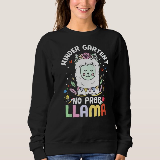 Kindergartenlehrer Kindergarten Erster Schultag de Sweatshirt (Vorderseite)