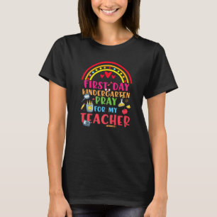 Kindergartenlehrer Kindergarten Erster Schultag de T-Shirt