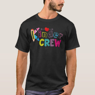 Kindergartenlehrer Kindergarten Erster Schultag de T-Shirt