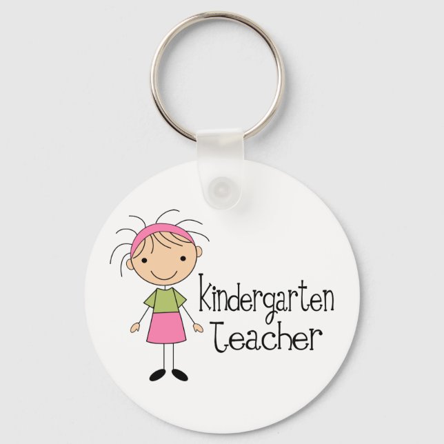 Kindergartenlehrer Schlüsselanhänger (Vorderseite)