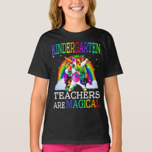 Kindergartenlehrer sind ein magisches Einhorn T-Shirt