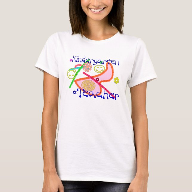 Kindergartenlehrer T-Shirt (Vorderseite)