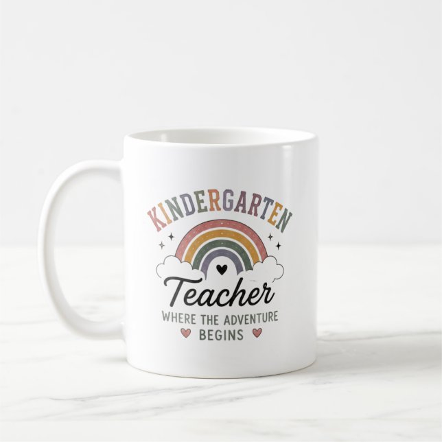 Kindergartenlehrer - Wo das Abenteuer beginnt - Be Kaffeetasse (Links)