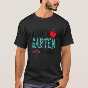 Kindergartenlehrer zurück an den ersten Schultag T-Shirt