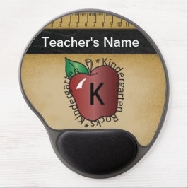 KindergartenlehrerInnen Vintager Chalkboard-Stil Gel Mousepad