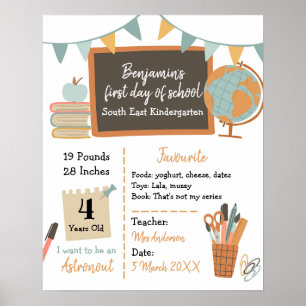 Kindergartensigne Poster