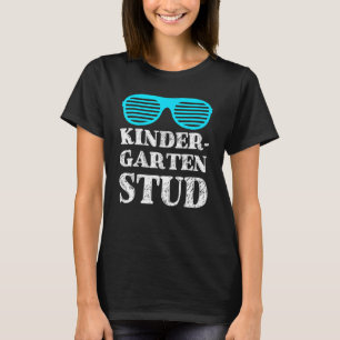 Kindergartenstuhl für Jungen zurück in die Schule T-Shirt