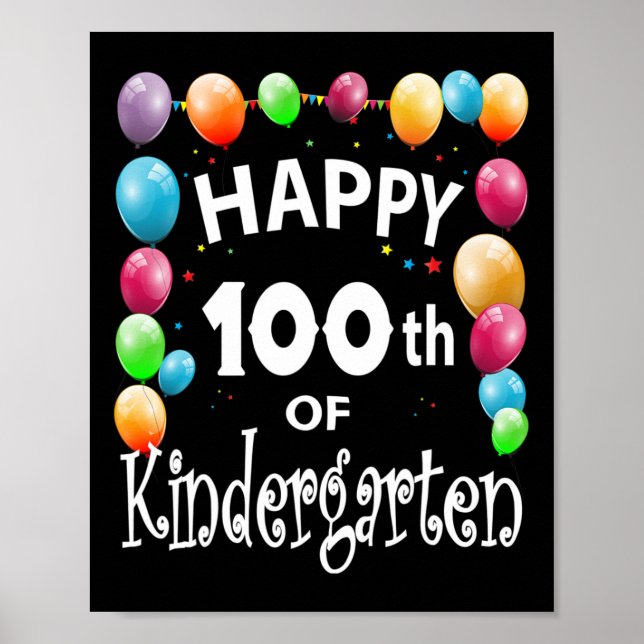 Kindergartentag Poster (Vorne)
