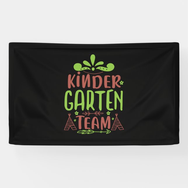 Kindergartenteam Banner (Horizontal)
