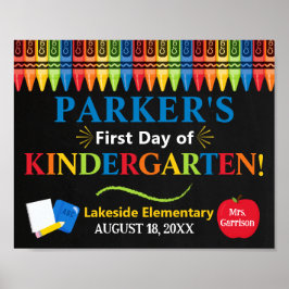 Kindergartenunterricht Poster
