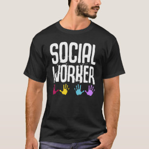 Kindergartenzähler des Monats der Sozialarbeit T-Shirt