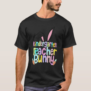 Kindergärtnerin Hase Eins Hoppy Kindergarten  T-Shirt