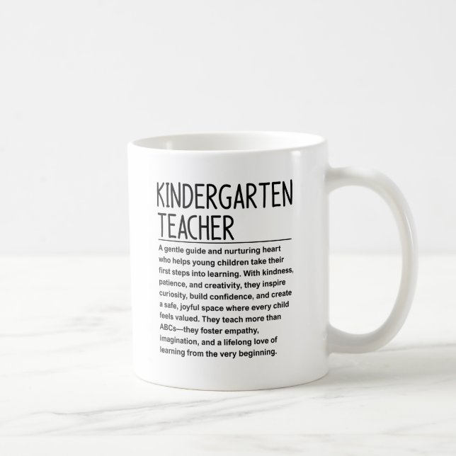 Kindergärtnerin Kaffeetasse (Rechts)